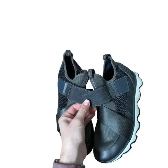 SOREL ALPINE TUNDRA KINETIC ATHLETIC SHOES SNEAKERS size 9 FOREST GREEN - Picture 8 of 9